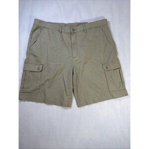 St. John's Bay Canvas Cargo Shorts – Mens size 42 – Khaki – NWT